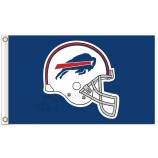 NFL Buffalo Bills 3'x5 'Polyester Fahnen weißen Helm