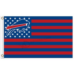 Nfl Büffel Rechnungen 3'x5 'Polyester Fahnen Sterne Streifen