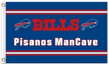 NFL Buffalo Bills 3'x5' polyester flags pisanos mancave