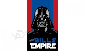 Nfl buffalo bill 3'x5 'poliestere flags bill impero