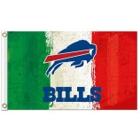 NFL Buffalo Bills 3'x5' polyester flags three colors