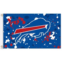 NFL Buffalo Bills 3'x5' polyester flags logo ink spots