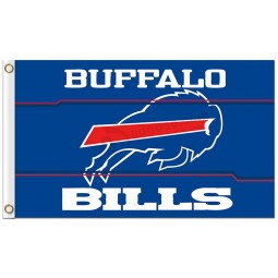 NFL Buffalo Bills 3'x5' polyester flags up buffalo down bills