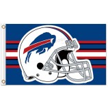NFL Buffalo Bills 3'x5 'Polyester Fahnen Logo Helm