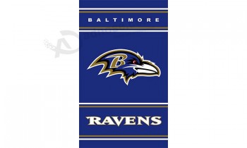 Nfl baltimore ravens 3'x5 'полиэфирные флаги