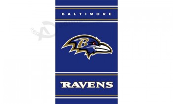 Nfl baltimore ravens 3'x5 'bandiere in poliestere in vendita