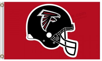 定制高-结束nfl atlanta falcons3'x5'聚酯旗帜