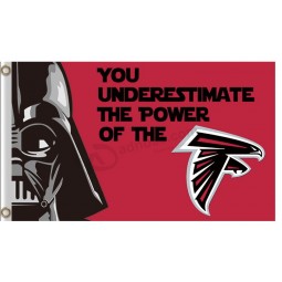 Benutzerdefinierte hoch-Ende nfl atlanta falcons3'x5 'Polyester Flagge Star Wars