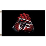 Benutzerdefinierte hoch-Ende nfl atlanta falcons3'x5 Polyesterflaggenhandschuhe