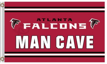 Custom high-end NFL Atlanta Falcons3'x5' polyester flag MAN CAVE