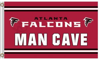 Custom high-end NFL Atlanta Falcons3'x5' polyester flag MAN CAVE