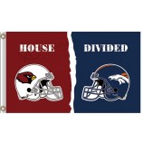 Gewohnheit billige nfl arizona Kardinäle 3'x5 Polyesterfahne gegen denver Broncos