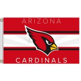 Großhandel hoch-Ende nfl Arizona Kardinäle 3'x5 'Polyester Flagge weißen Streifen in der Mitte