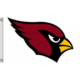 Atacado alta-Fim nfl arizona cardeais 3'x5 'poliéster bandeira grande logotipo branco