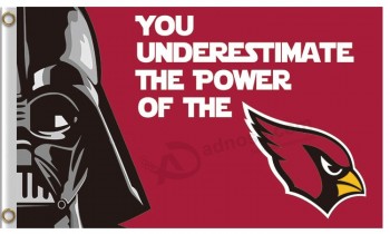 Haut de gros-Fin nfl arizona cardinals drapeau en polyester 3'x5 'star wars