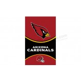 Großhandel hoch-Ende nfl Arizona Kardinäle 3'x5 'Polyester Flagge Logo und Helm vertikalen Typ