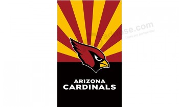 NFL Arizona Cardinals 3'x5' polyester flag vertical
