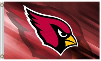 Nfl arizona cardinals 3'x5 'ポリエステルフラグ