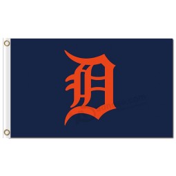 Wholesale high-end MLB Detroit Tigers 3'x5' polyester flags Red capital B