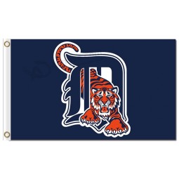 Wholesale high-end MLB Detroit Tigers 3'x5' polyester flags Tigers though B