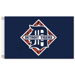 оптовый высокий-End mlb detroit tigers 3'x5 'polyester flags logo b