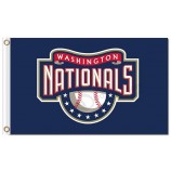 Wholesale high-end  MLB Washington Nationals 3'x5' polyester flags baseball