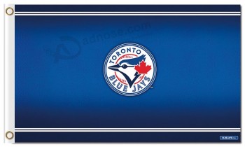 Wholesale cheap MLB Toronto Blue Jays 3'x5' polyester flags small logo