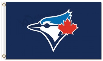 批发便宜mlb多伦多蓝鸟队3'x5'涤纶旗帜标志
