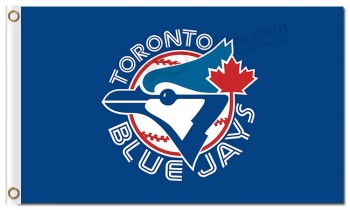 Wholesale cheap MLB Toronto Blue Jays 3'x5' polyester flags classical