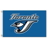 Mlb toronto blue jays 3'x5 'polyester fahnen toronto für benutzerdefinierte verkauf
