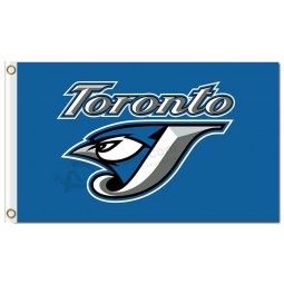 Mlb toronto blue jays 3'x5 'polyester fahnen toronto für benutzerdefinierte verkauf