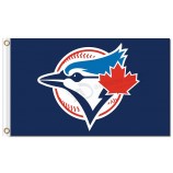 Mlb toronto blau häher 3'x5 'polyester fahnen logo für benutzerdefinierte verkauf