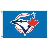 Mlb toronto blau häher 3'x5 'polyester fahnen logo für benutzerdefinierte verkauf