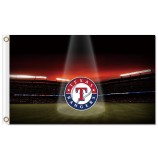 Mlb texas förster 3'x5 'polyester fahnen stadion für benutzerdefinierte verkauf