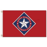 Mlb texas rangers 3'x5 'bandiere in poliestere