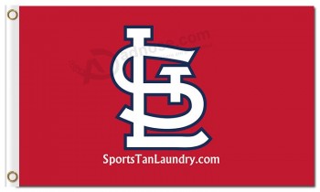 Mlb st.Louis cardinals 3'x5 'poliéster bandeiras logotipo