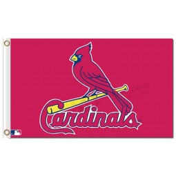 Mlb st.Louis Kardinäle 3'x5 'Polyester Fahnen