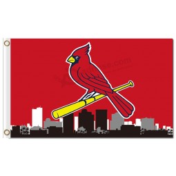 Mlb st.Louis Kardinäle 3'x5 'Polyester kennzeichnet Stadtskyline