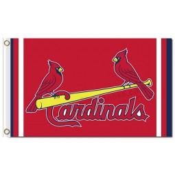 Mlb st.Louis Kardinäle 3'x5 'Polyester Flaggen 2 Kardinäle