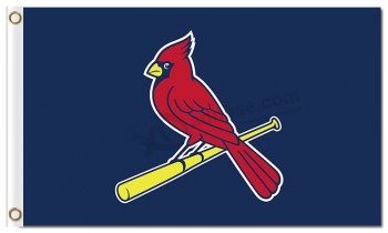 MLB St.Louis Cardinals 3'x5' polyester flags single cardinal