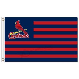MLB St.Louis Cardinals 3'x5' polyester flags stripes