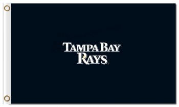 Mlb tampa bay rays 3'x5 'polyester vlaggen teamnaam