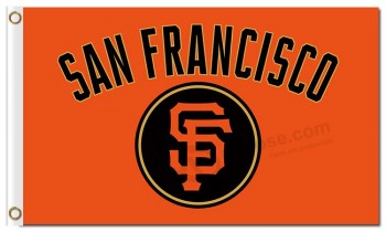 Mlb san francisco giants drapeaux en polyester 3'x5 '