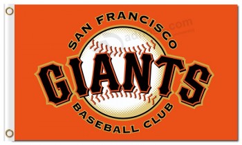 MLB San Francisco Riesen 3'x5 'Polyester Flaggen Logo