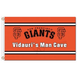 MLB San Francisco Giants 3'x5' polyester flags man cave