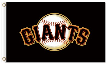 Mlb旧金山巨人3'x5'聚酯旗帜巨人