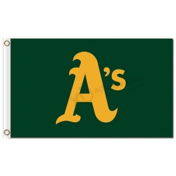 MLB Oakland Athletics 3'x5' polyester flags A'S for custom sale