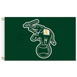 Mlb oakland Leichtathletik 3'x5 'Polyester Flaggen Logo für den Sonderverkauf