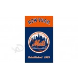 Benutzerdefinierte hoch-Ende MLB New York Mets 3'x5 'Polyester Flags etabliert 1962