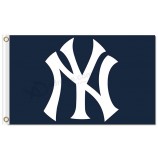 Benutzerdefinierte hoch-Ende mlb New York yankees 3'x5 'Polyester Flaggen ny
